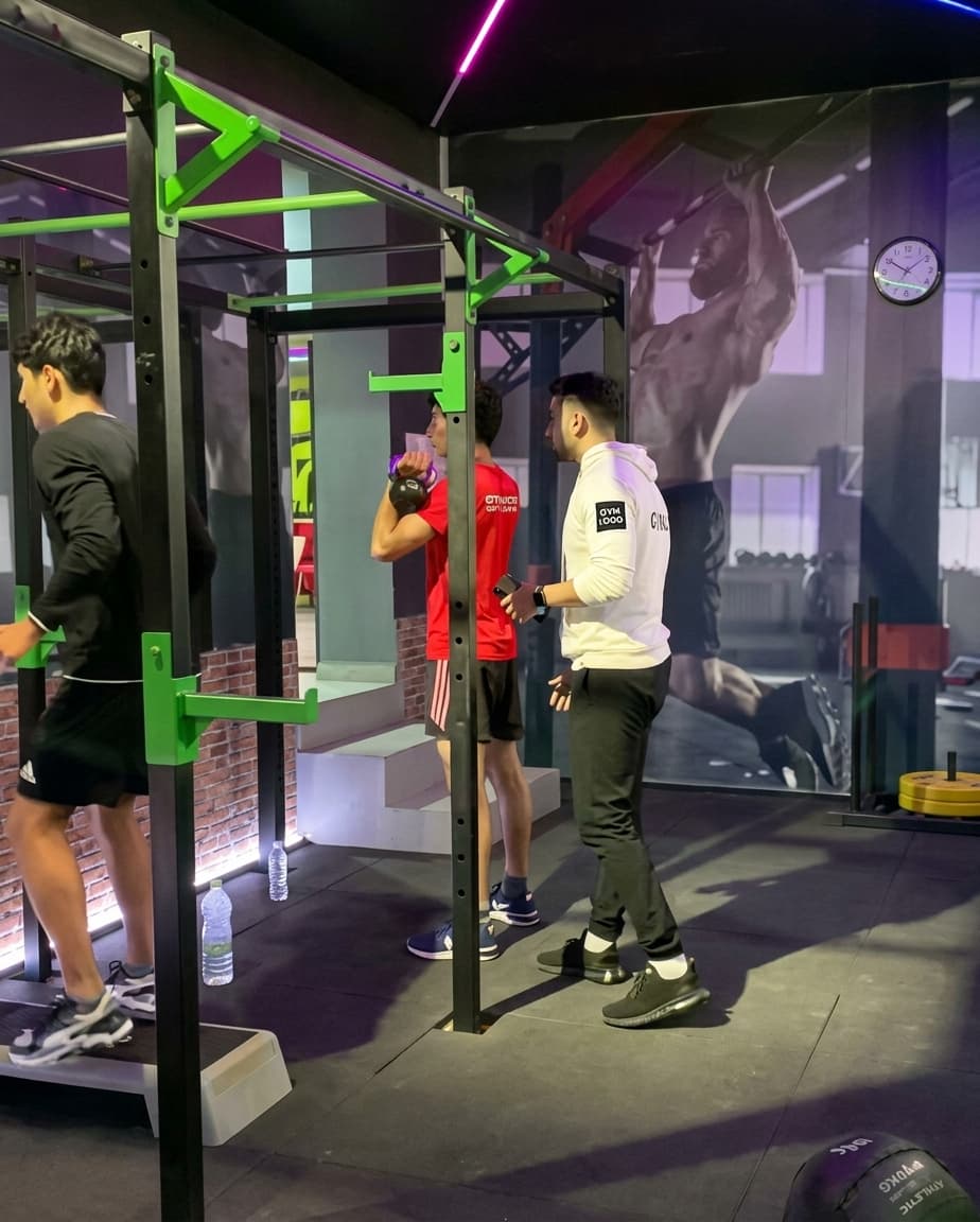 Entraînement au club Gym House